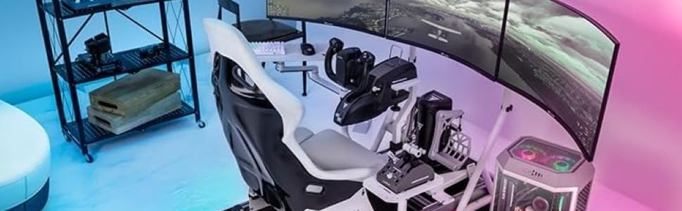 Expérience immersive, galopant dans le ciel