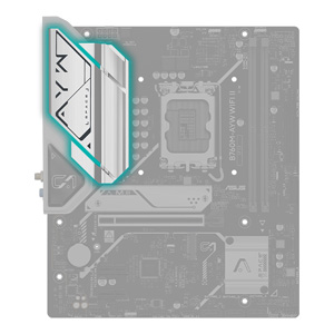 Dissipateur thermique et pad thermique VRM