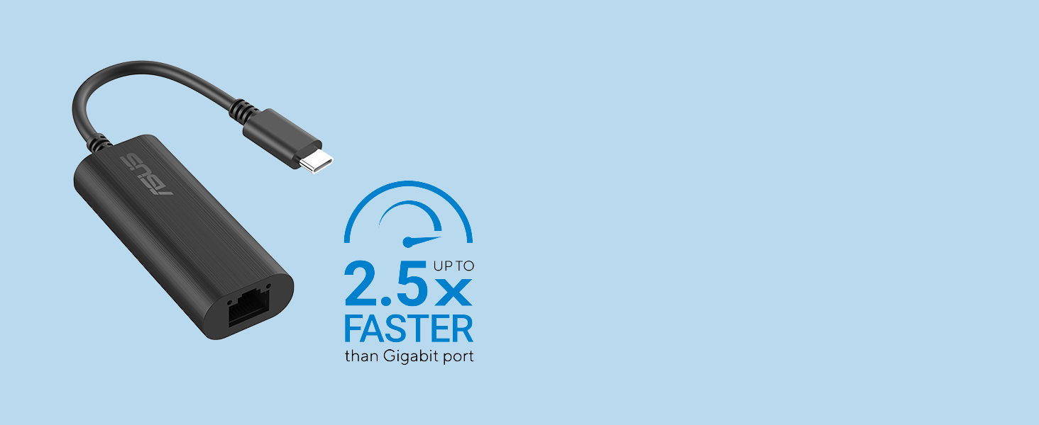 Solution réseau ultra rapide de 2,5 Gbit/s