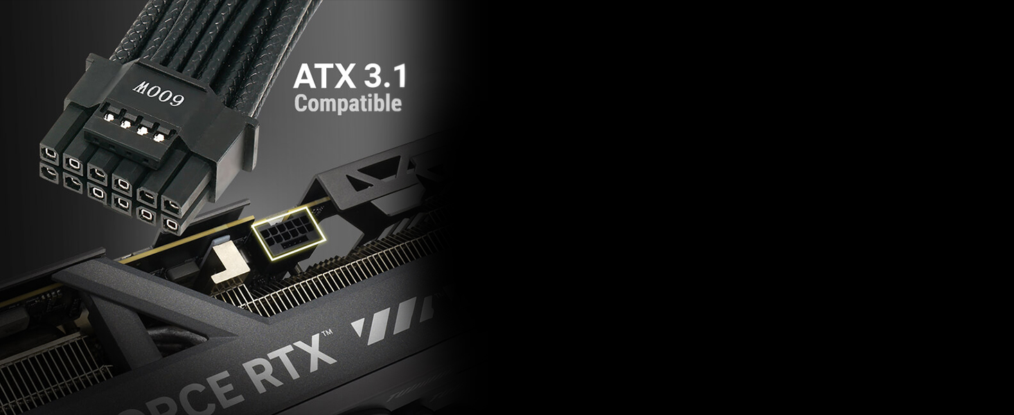 Compatible ATX 3.1 et PCIe 5.1