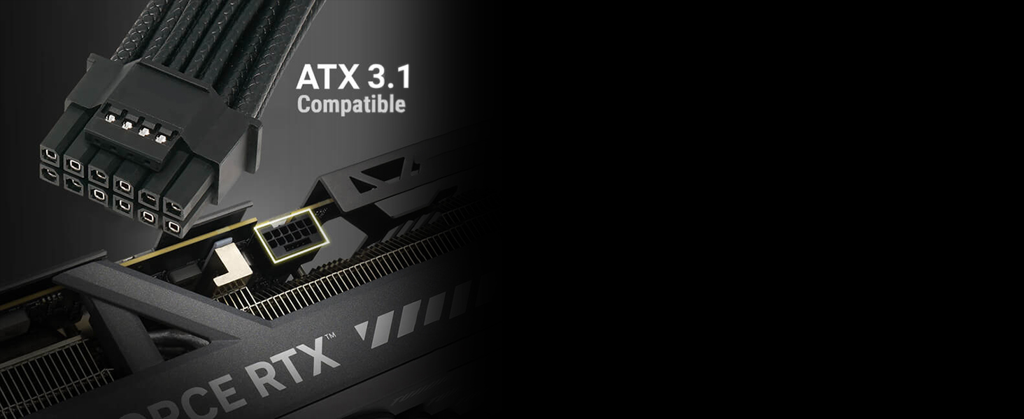 Compatible ATX 3.1 et PCIe 5.1