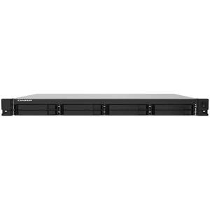 NAS pour montage en rack quad-core 1,7 GHz avec deux ports SFP+ 10 GbE et deux 2,5 GbE pour les environnements informatiques des PME