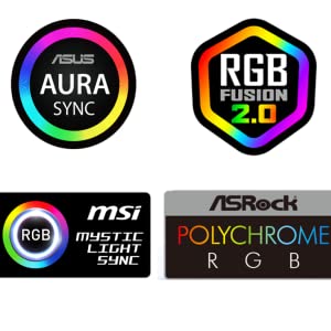 Synchronisé avec le logiciel RGB de la carte mère