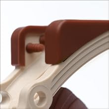 Silentblocs anti-vibration intégrés