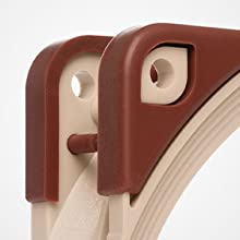 Silentblocs anti-vibration intégrés