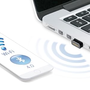 Bluetooth 4.0 et Bluetooth 3.0+HS (Haut débit) jusqu'à 24Mb/s