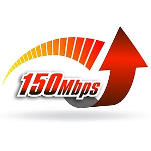 Norme sans fil 802.11n | jusqu'à 150 Mb/s
