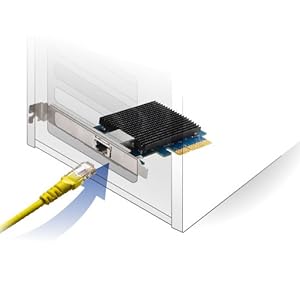 Adapteur 10GbE à migration simple