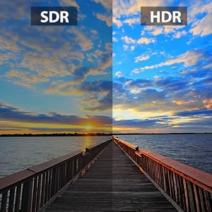 Contrastes exceptionnels, détails incroyables - Technologie HDR