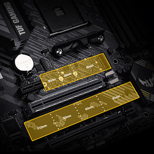 M.2 PCIe 4.0 (Jusqu'à 64 Gb/s)
