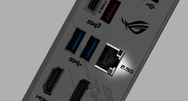 Connexion Ethernet Intel 2.5Gb