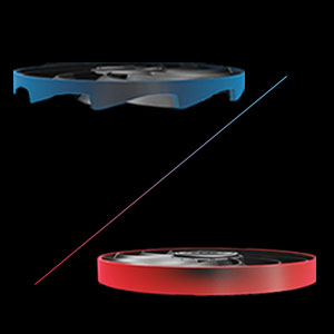 Ventilateurs plus grands qui refroidissent mieux