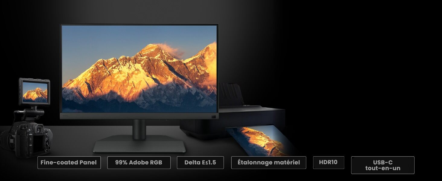 SW242Q Moniteur BenQ pour Photographe 2K