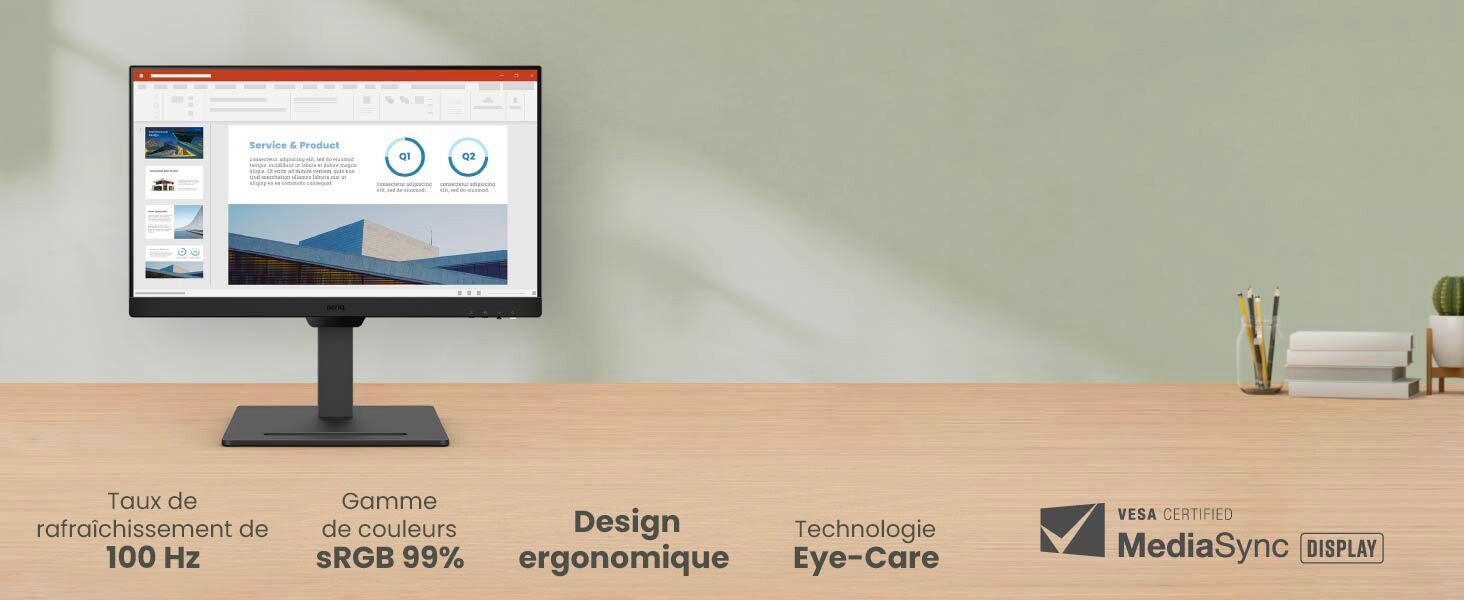 Moniteur de Bureau à Domicile BenQ