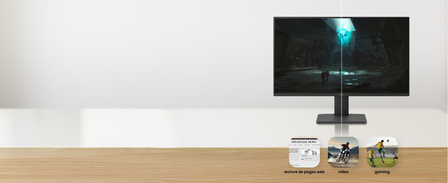 Une solution adaptée Fluidité d'image 100 Hz