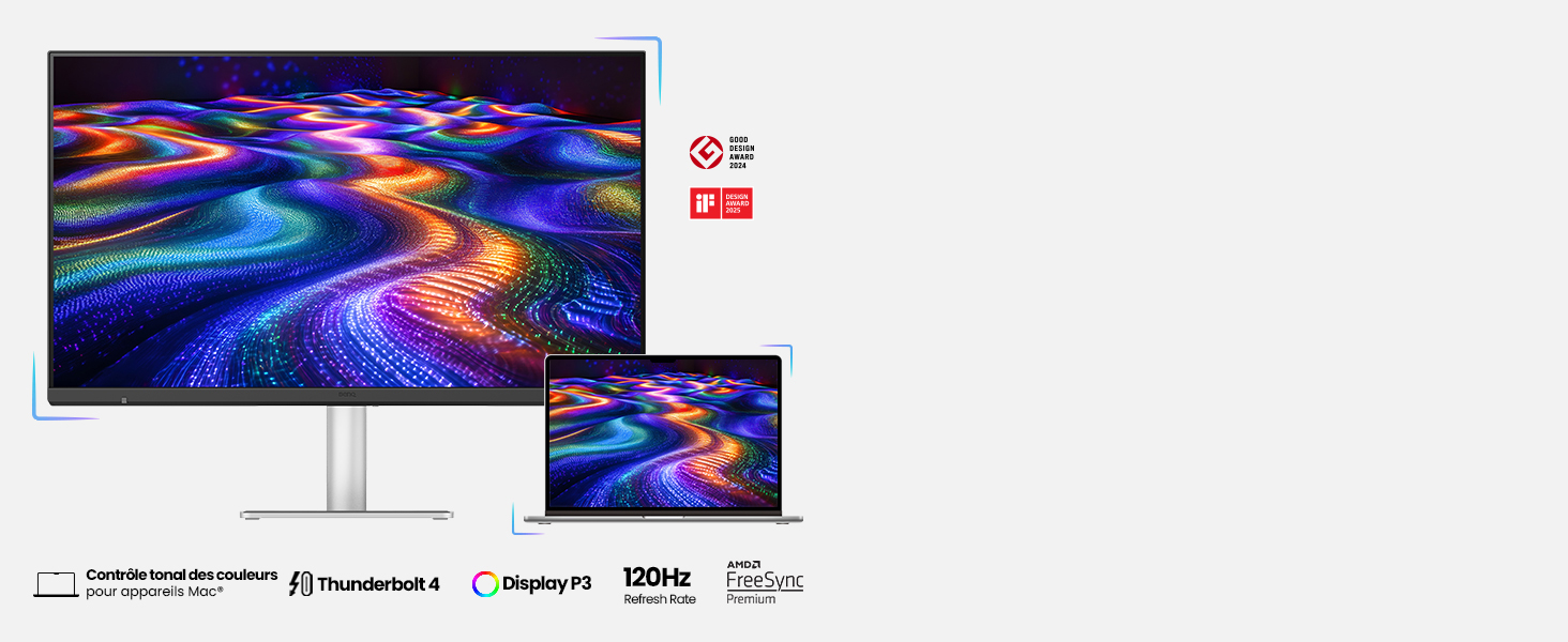 MA320UG 32" 4K 120Hz pour créateurs Mac