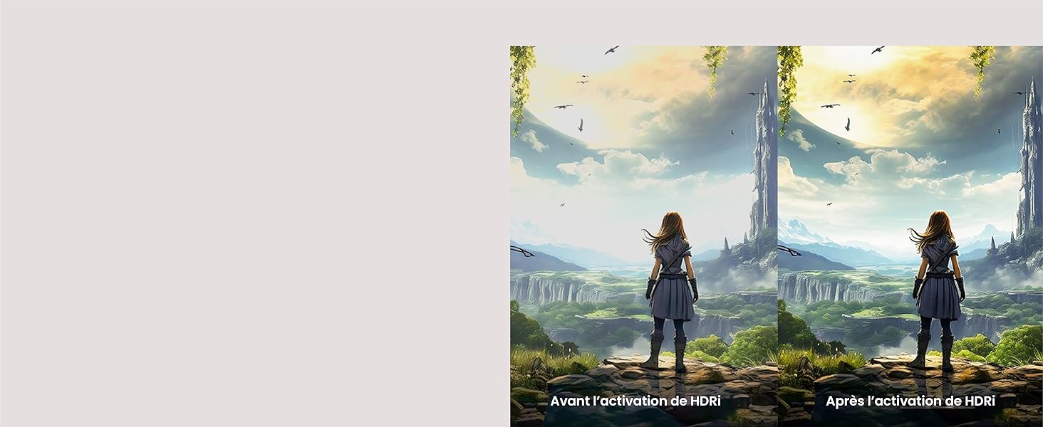 Image HDR optimale, confort de visionnage