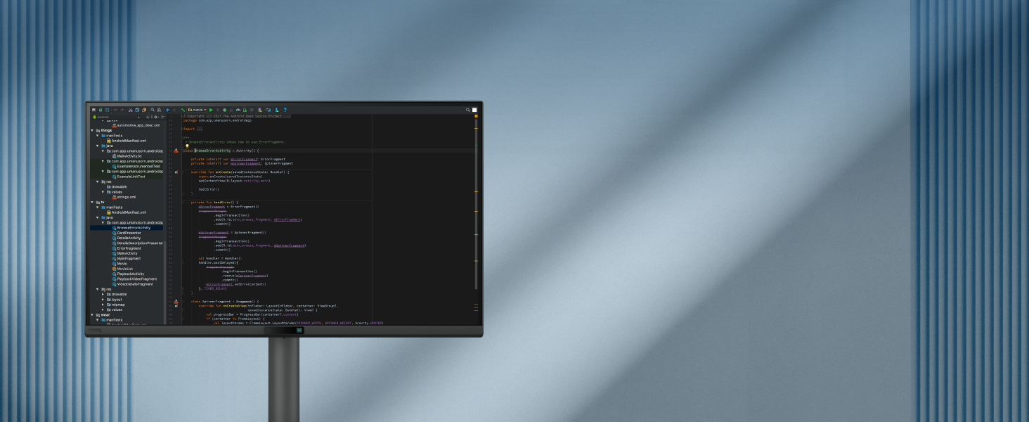 Conçu pour coder avec confort