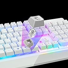 Base solide avec touches mécaniques
