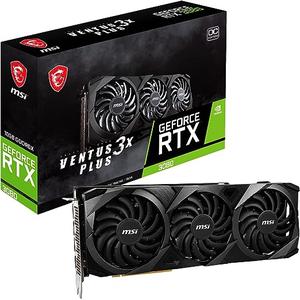 MSI RTX 3080 Ventus 3X Plus 10G OC LHR Carte Graphique Noir