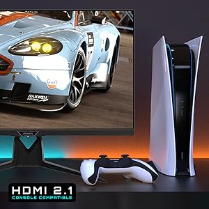 Jeu sur console en 4K/120Hz