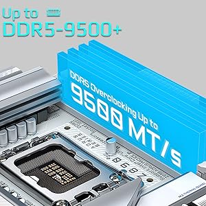 Jusqu'à DDR5 9500+