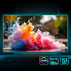 Couleurs précises avec QHD WOLED
