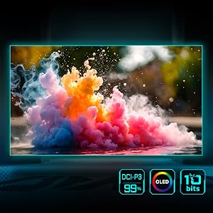 Affichage des couleurs précis avec 2K OLED