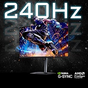Fréquence de rafraîchissement de 240 Hz