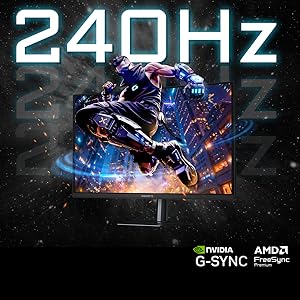 Fréquence de rafraîchissement de 240 Hz