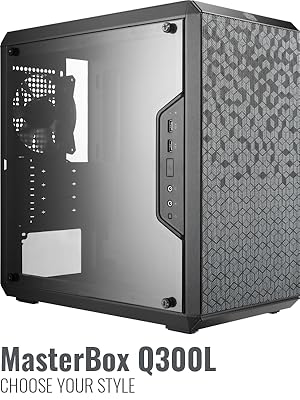 Cooler Master MasterBox Q300L - Boîtier mATX pour la construction de systèmes flexibles