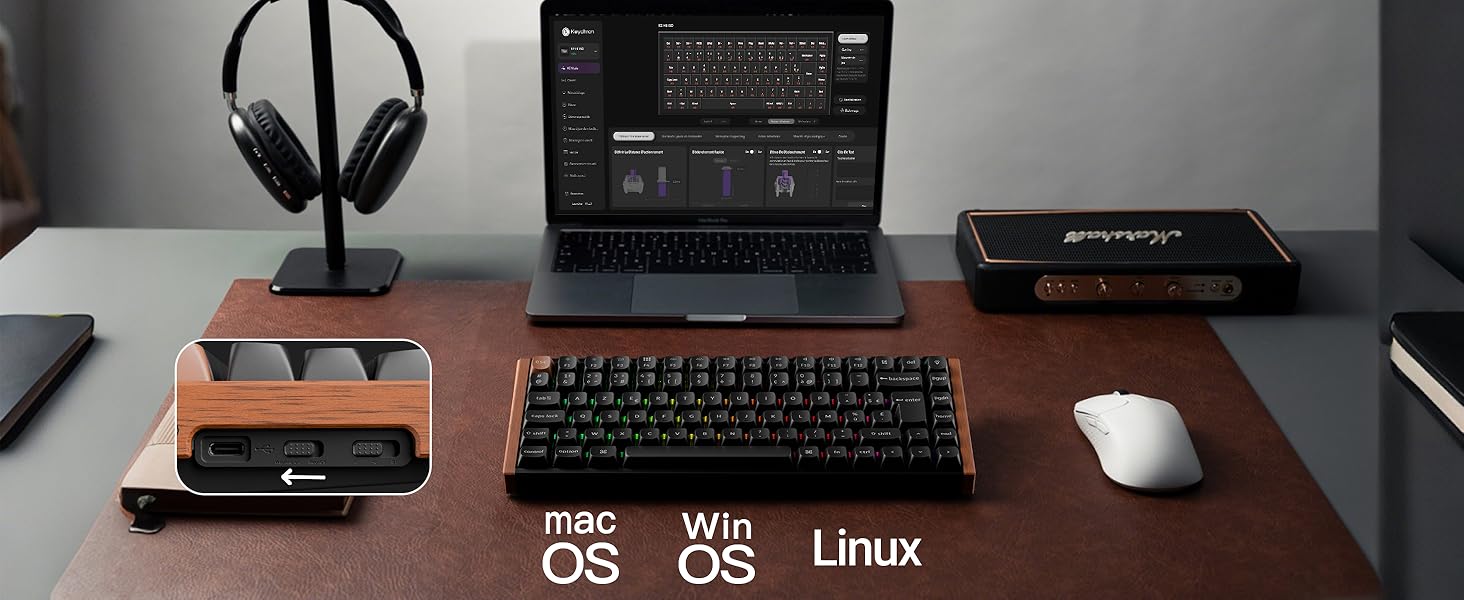 Compatible avec macOS et Windows