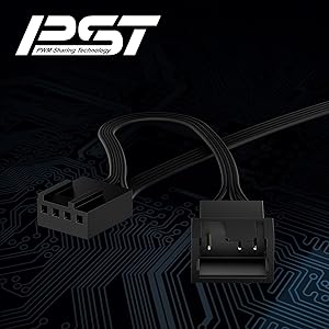300 à 3000 rpm Contrôlé par PWM PST