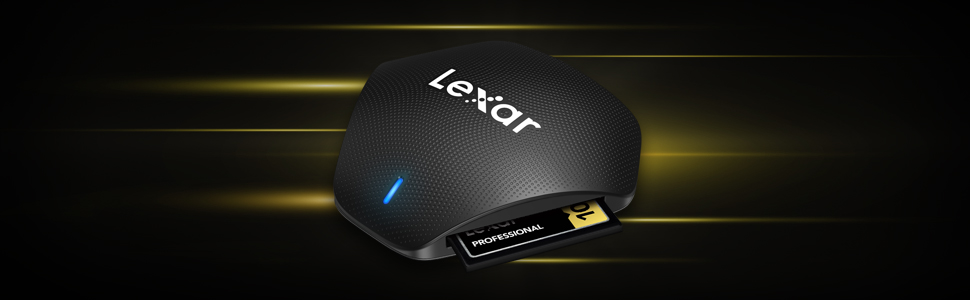 Lecteur Lexar Professional USB 3.1 multicartes 3-en-1