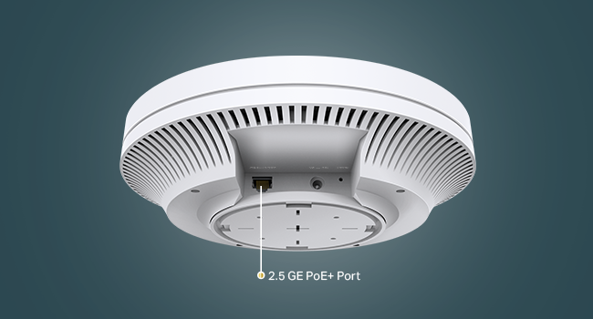 Performances optimisées avec port 2.5 GE PoE+