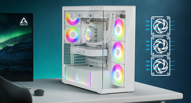 Ventilateurs P14 Pro Reverse A-RGB
