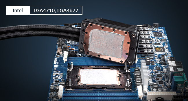 Conception de waterblock sur mesure pour AMD 4710