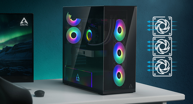 Ventilateurs P14 Pro Reverse A-RGB