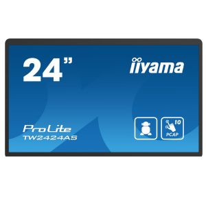 PROLITE TW2424AS-B1 23.8" Full HD In-cell PCAP 10pt Écran tactile interactif avec système d'exploitation Android, panneau IPS et revêtement anti-reflet