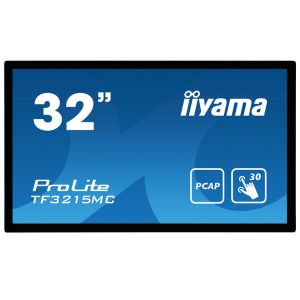 PROLITE TF3215MC-B2 Un écran tactile PCAP 30 points 31,5" (80 cm) avec un joint en mousse pour une installation sans faille