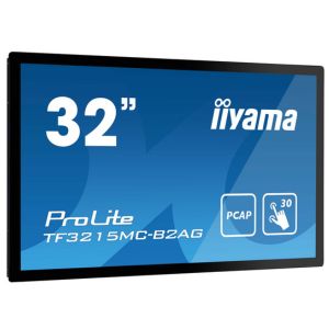 ProLite TF3215MC-B2AG Un écran tactile 31,5" (80 cm) PCAP 30 points avec revêtement anti-reflet et joint en mousse pour une installation sans faille