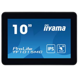 ProLite TF1015MC-B3 Un écran tactile PCAP 10 points à cadre ouvert de 10,1" (25,7 cm) avec technologie de panneau IPS et joint en mousse pour une installation sans couture