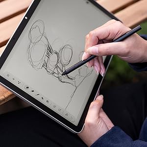 Aucun reflet pour une sensation de dessin naturelle