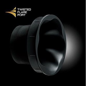 Nouvelle technologie Yamaha Twisted Flare Port pour des basses encore plus claires