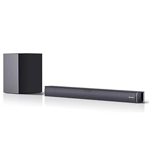 SHARP HT-SBW182 Barre de son 2.1 Slim avec caisson de basses sans fil