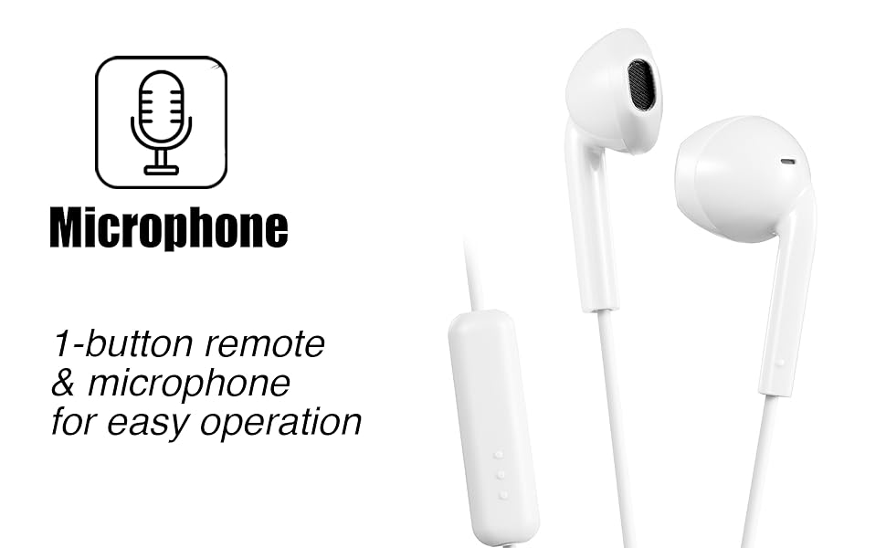 Inclus une télécommande à 1 bouton et un microphone