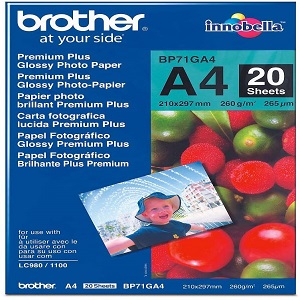 Papier photo brillant