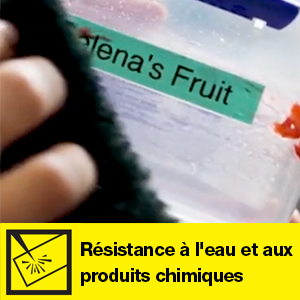 Résistance à l'eau et aux produits chimiques