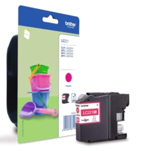 Brother LC-221M Cartouche d'encre d'origine Magenta