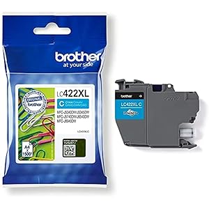 Brother LC-422XLC Cartouche d'encre – Cyan